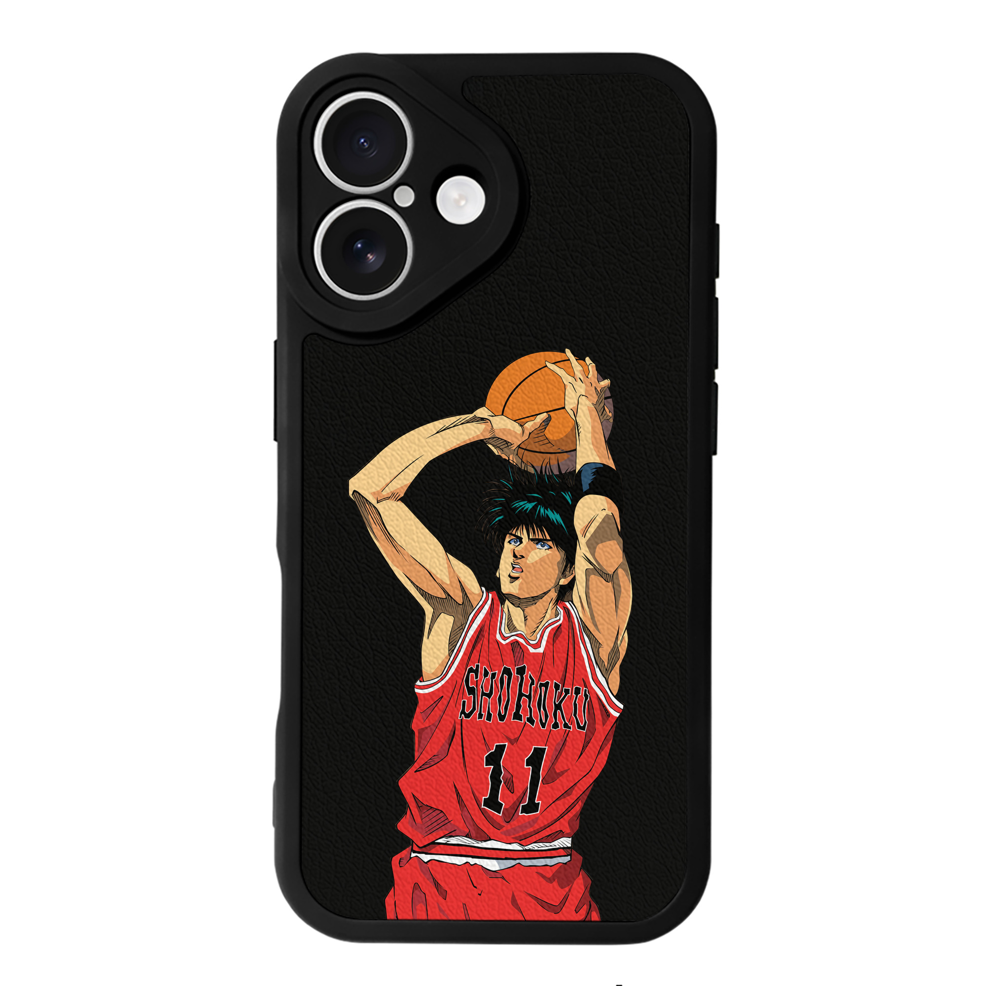 （画像用） SLAM DUNK／スラムダンク 【iPhone 16シリーズ対応】シリコンスマホケース（レザー調） 材質：シリコン